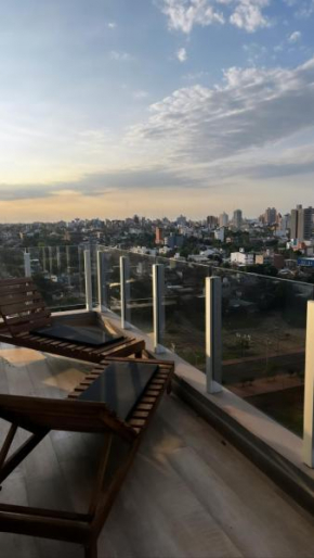 Dpto moderno con vista al río y a la ciudad